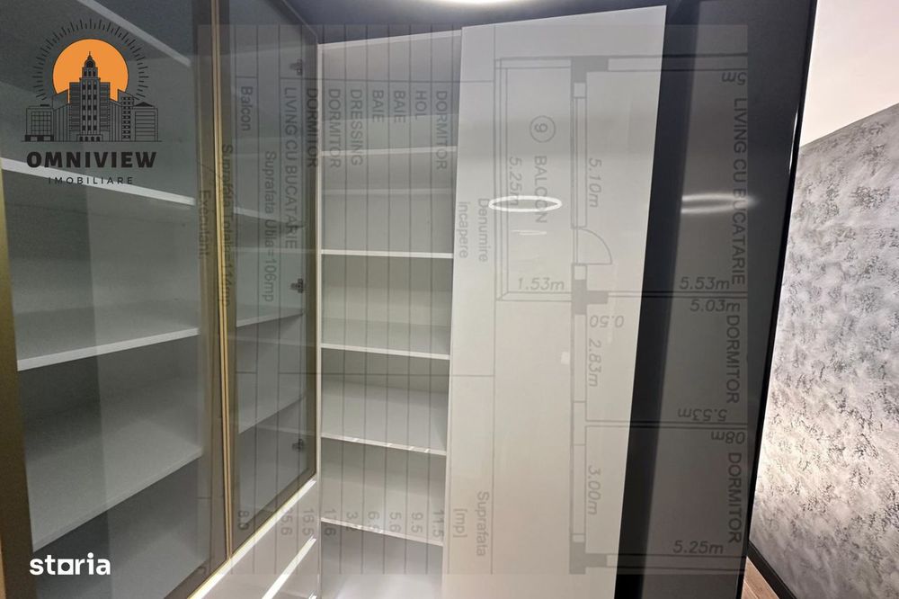 Apartament 4 camere, 114 mp, terasă și parcare subterană–Coresi-Isaran