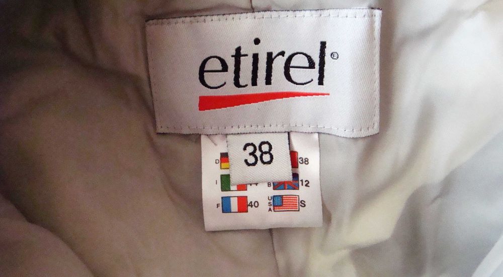 Тъмносин дамски панталон ски/сноуборд "etirel" №38