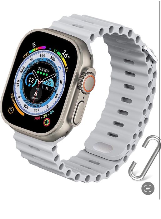 Curea Husa Folie Compatibila Ceas Apple Watch Ultra SE 11 10 9 8 7 6 5