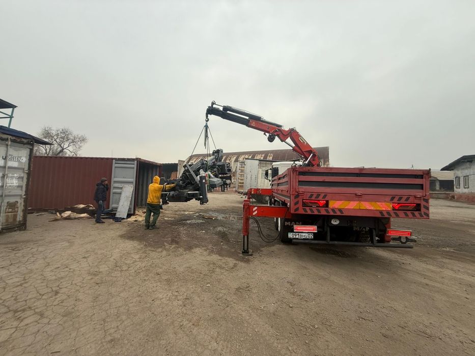 Услуги манипулятора 15 тонн