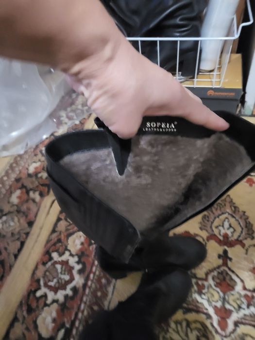 САПОГИ ЗИМНИЕ почти новый