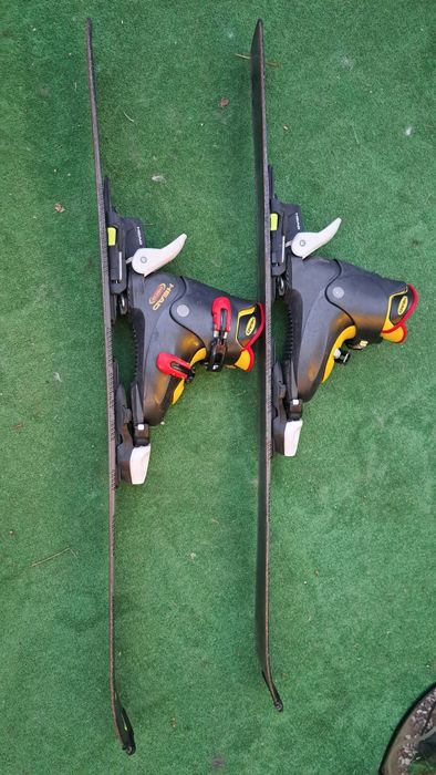 Детски ски 117см и обувки 19-22,5