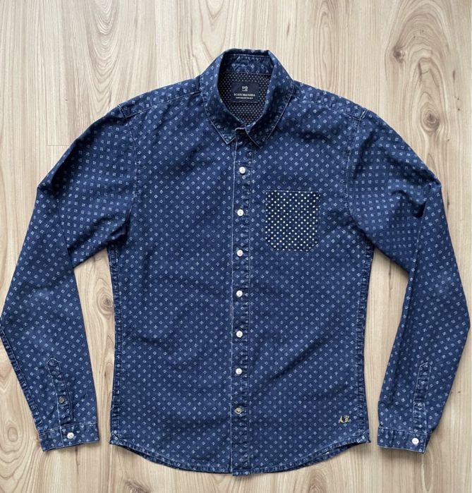 SCOTCH & SODA/мъжка дънкова риза S/M