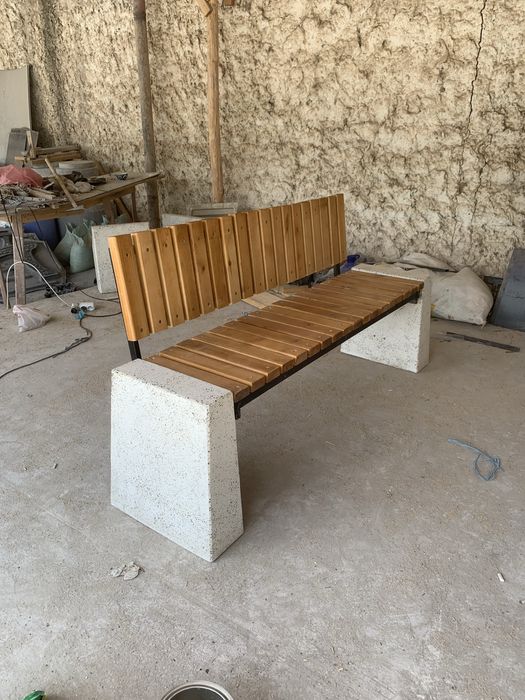 Скамейка мрамор Skameyka beton mramor urna gultuvak