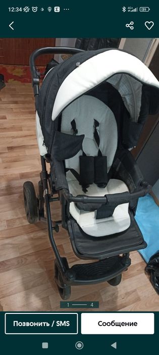 Коляска Adamex Monte Carbon  3в1