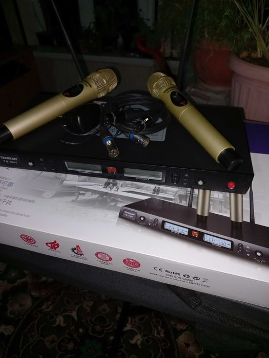 радиомикрофон такстар 8807 двойной