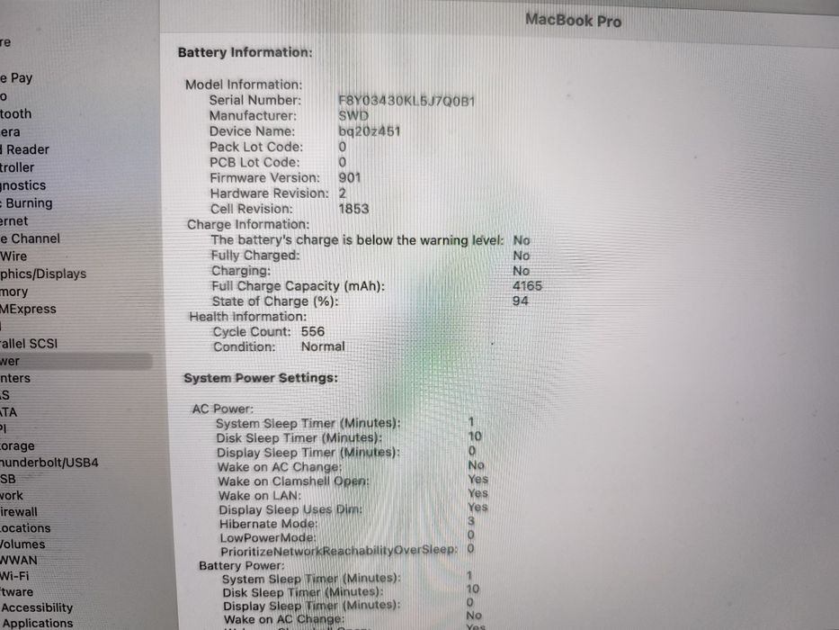 Macbook PRO 13'' 2020, Intel Core i5, 16Gb
