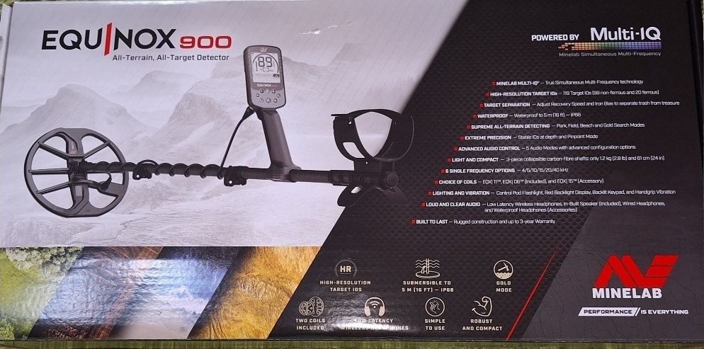 Металлоискатель Minelab Equinox 900