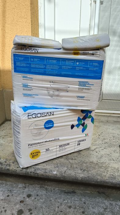 Scutece Egosan adulți mărimea Medium