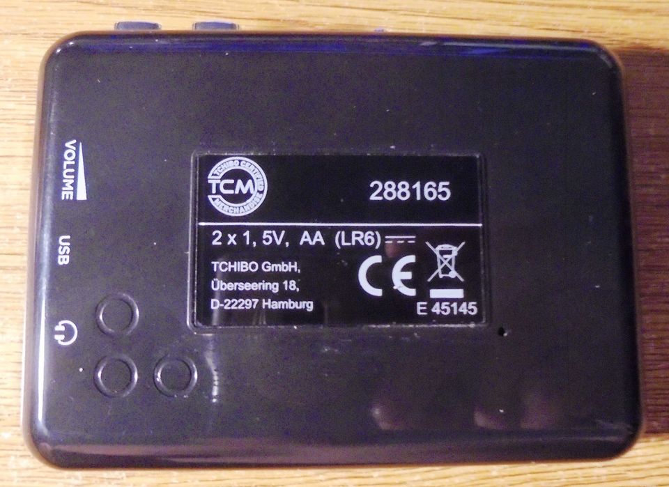 Vand interfata USB -deck caseta audio