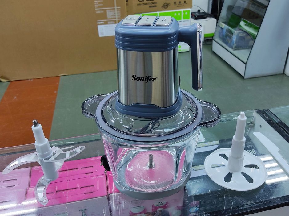 Новый чоппер Sonifer SF 8107 измельчитель Chopper мясорубка myasorubk