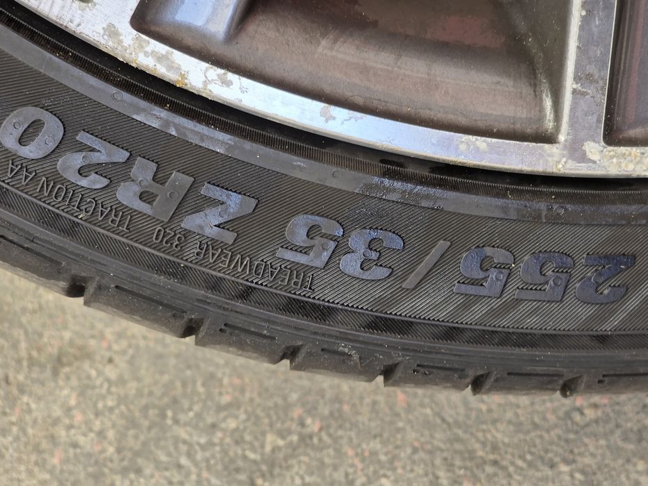 Vand set de anvelope cu jante AMG, 20, in doua marimi, cu anvelope ap