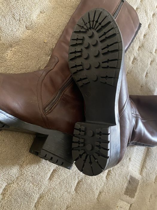 Glaza ботуши естествена кожа