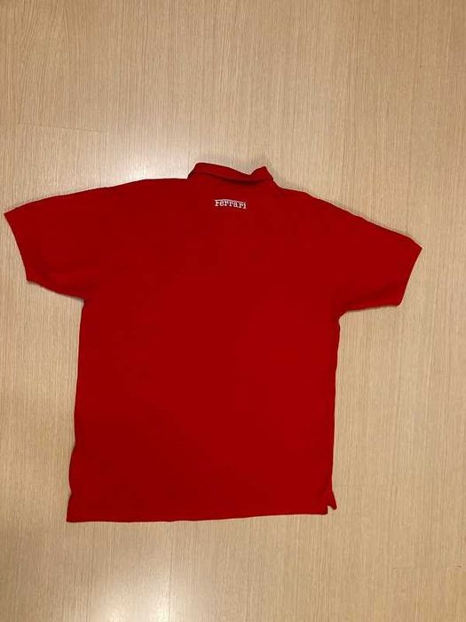Оригинална тениска Ferrari, XXL, червен цвят