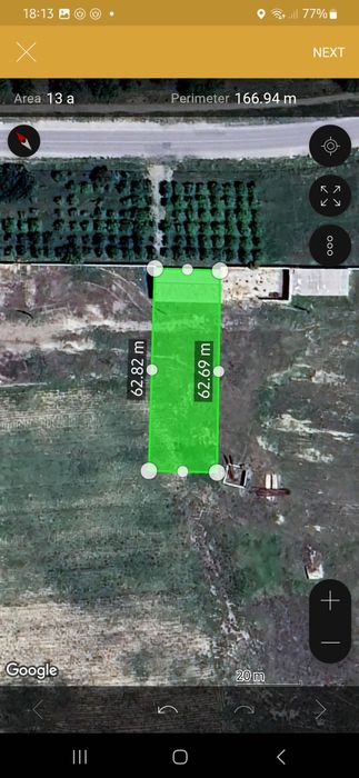 Uchastka va yer maydoni