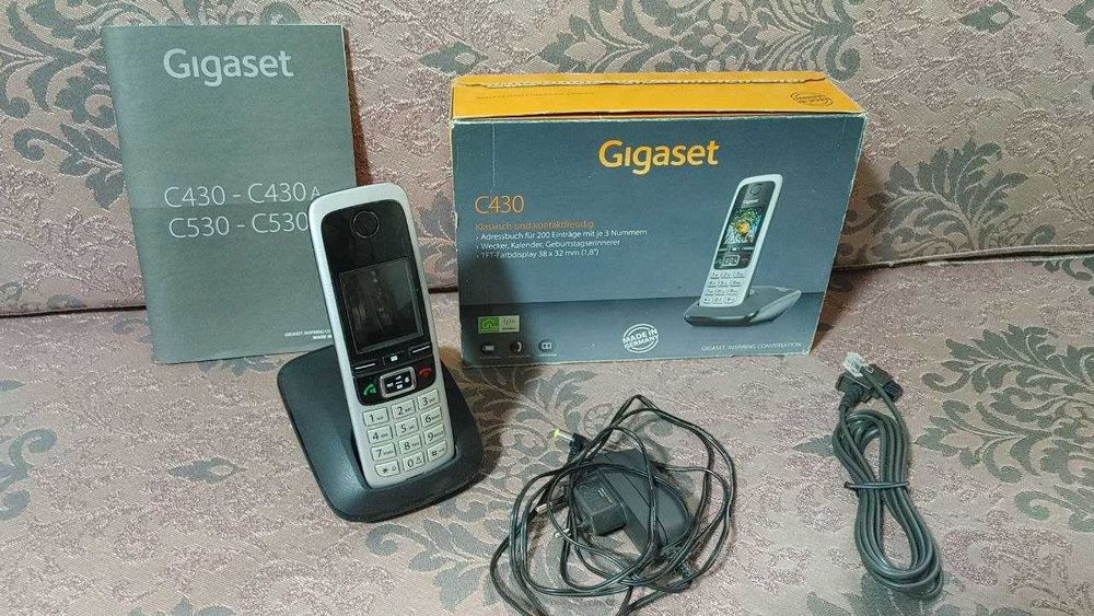 радиотелефон gigaset c430  eco dect