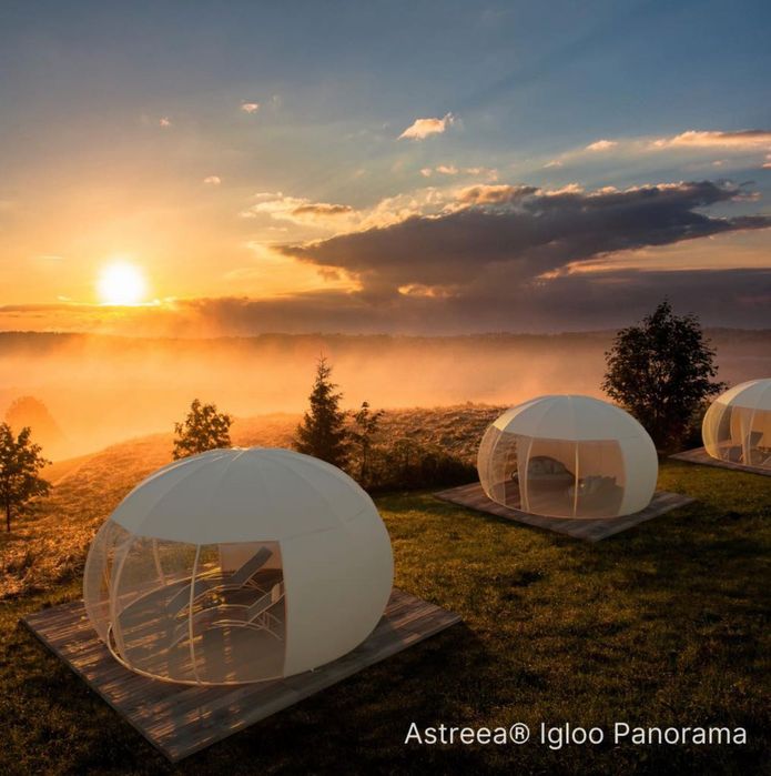 Иглу беседка за двор и градина