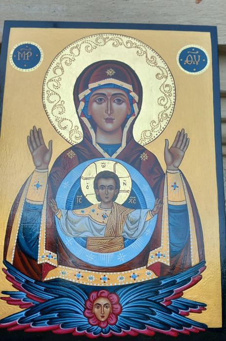 Icoana pictata Maica Domnului