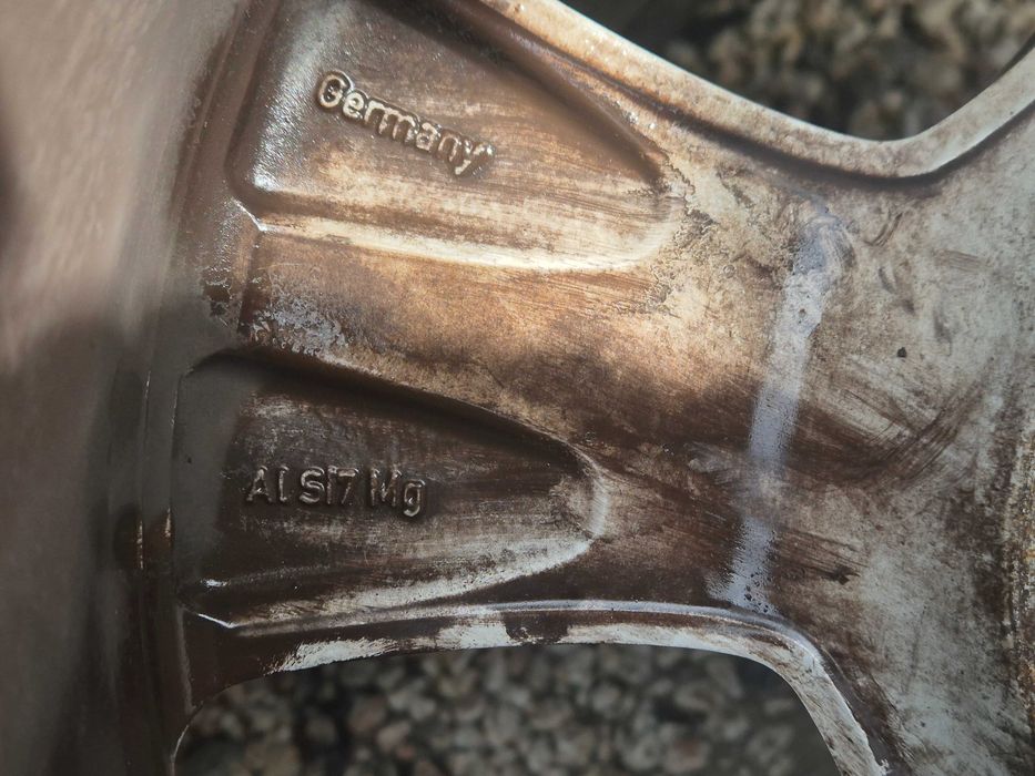 4 алуминиеви  джанти 17", 5Х112 с гуми 225/45R17 Pirelli