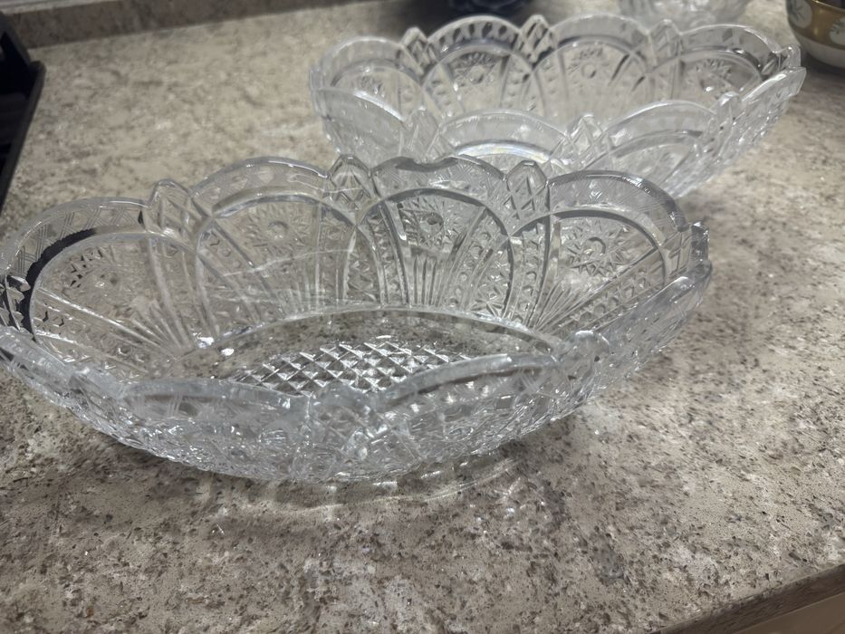 Хрустальные вазы новые