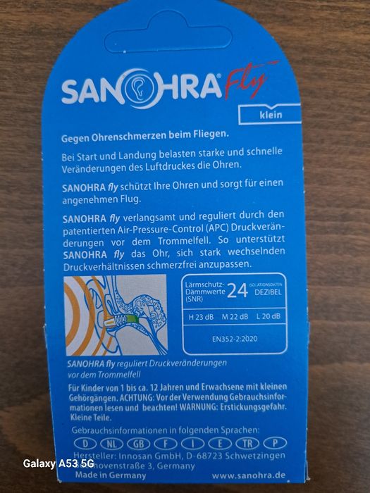 Тапи за уши за полети