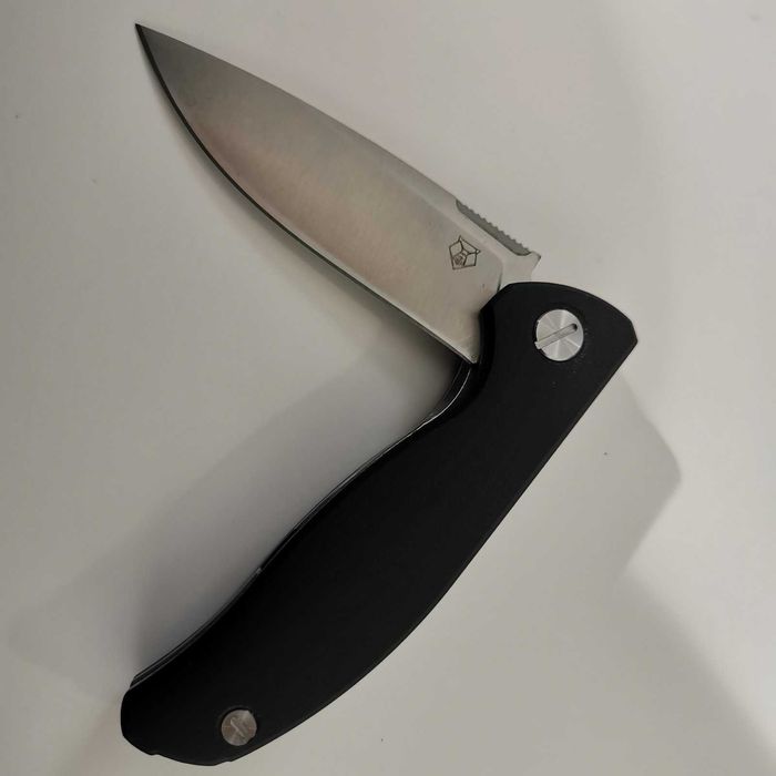 Сгъваем джобен нож флипър Silver Bear с клипс