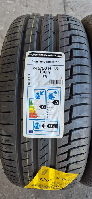 4 anvelope vara noi Continental 245/50/18,dot 2020.Pret/bucata.