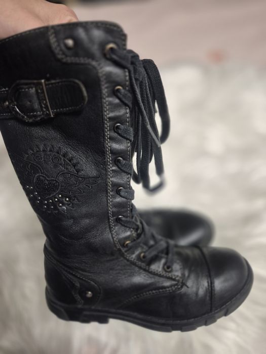 Ghete piele Geox marimea 32