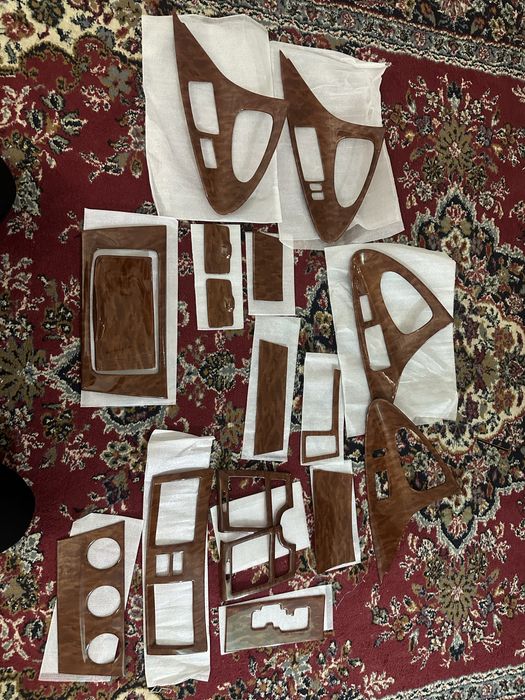 Camry 40 дерева и хром