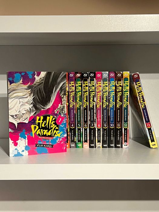 Hell’s Paradise – Colecție completă 1–13 – stare foarte bună