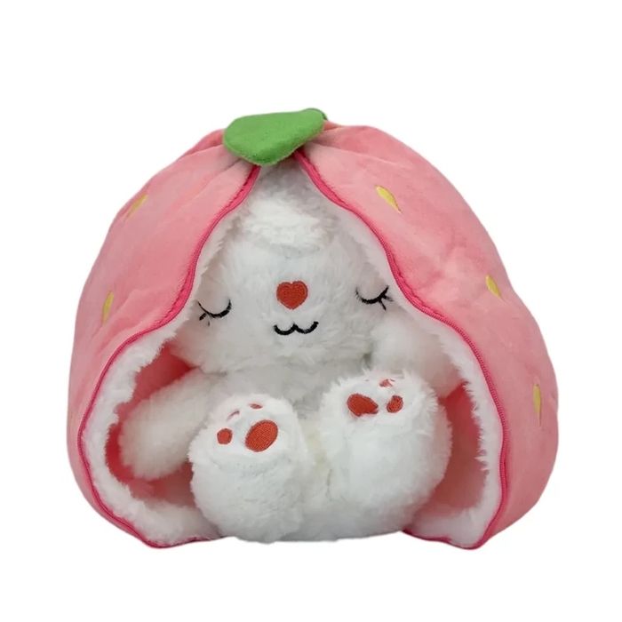 Трендовая игрушка “зайчик в клубнике”