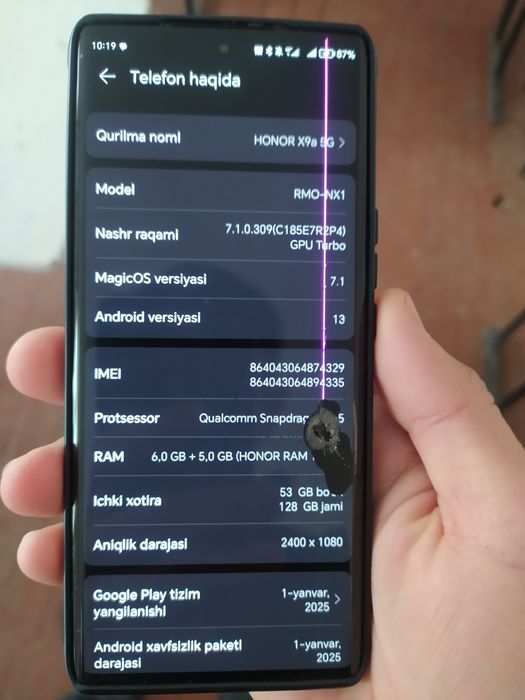 Xonor x9a 5G ideal telefon