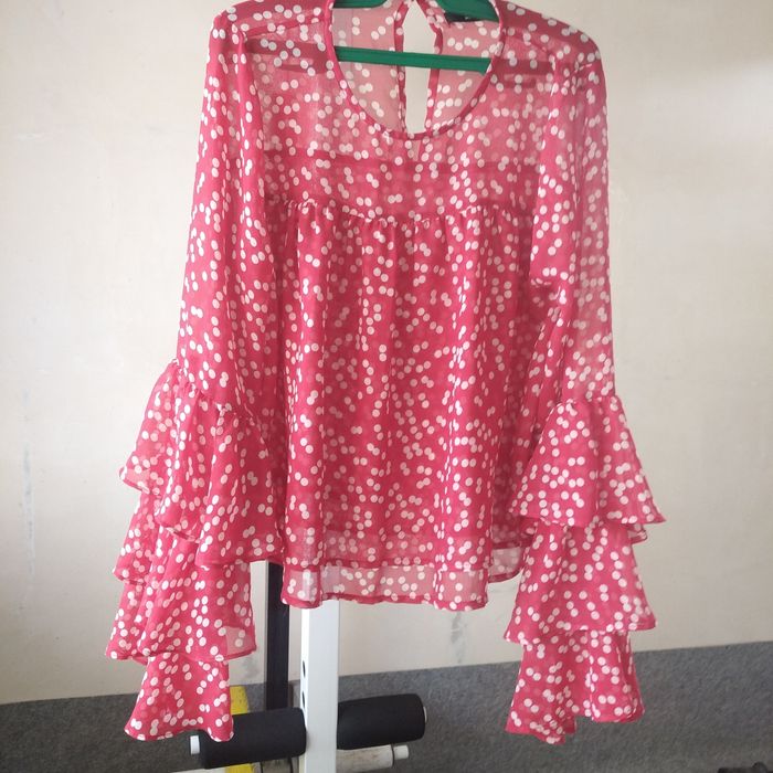 Рокля Коледна елха с дълги ръкави