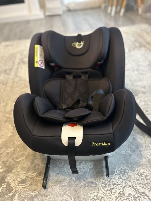 Scaun auto Baby Jolie Prestige IDL, ISOFIX, Rotire 360°, 0-36 Kg, Negru