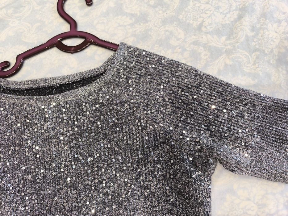 Нарядная Кофточка паетками