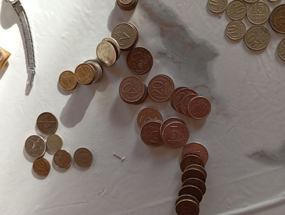 Продам монеты СССР, КЗ,РФ