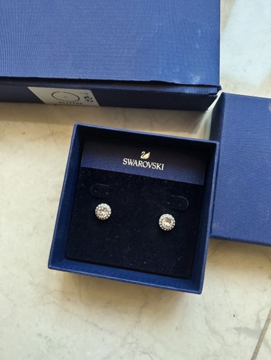 Set Swarovski Colier si Cercei Una Angelic
