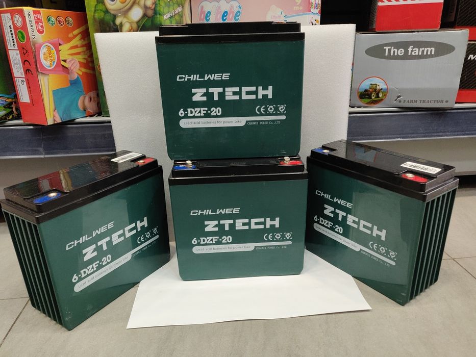 Acumulatori Tricicleta ZTECH ZT-15 48V 20Ah ZT-18 60V 12V 20A Original