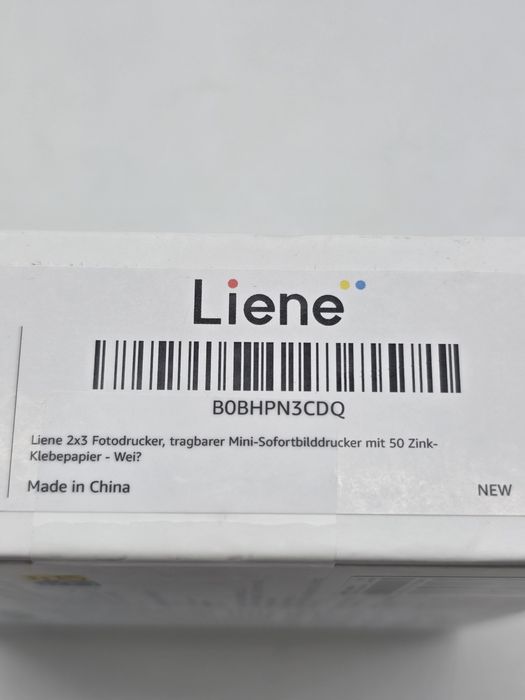 Imprimantă foto Liene Pearl K100, 50 coli hârtie Zink, SIGILATA