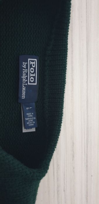 POLO Ralph Lauren Logo Wool  L НОВО ! ОРИГИНАЛ! Мъжки Вълнен Пуловер