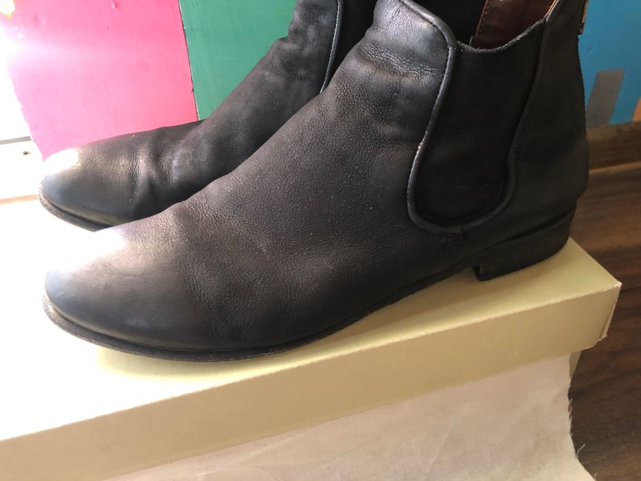 A.S.98 Мъжки кожени боти италиански