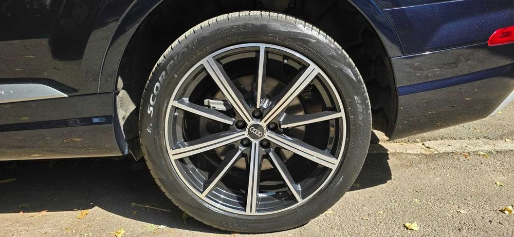 Jante Audi Q7, SQ7, Q8,SQ8,RSQ8, Porsche Cayenne, Volkswagen Touareg 21 inch originale 4M0601025CC anvelope 285/40/R21 Pirelli All season