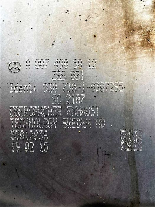 Catalizator Euro 6 camion Mercedes Actros MP4-Piese de schimb Mercedes