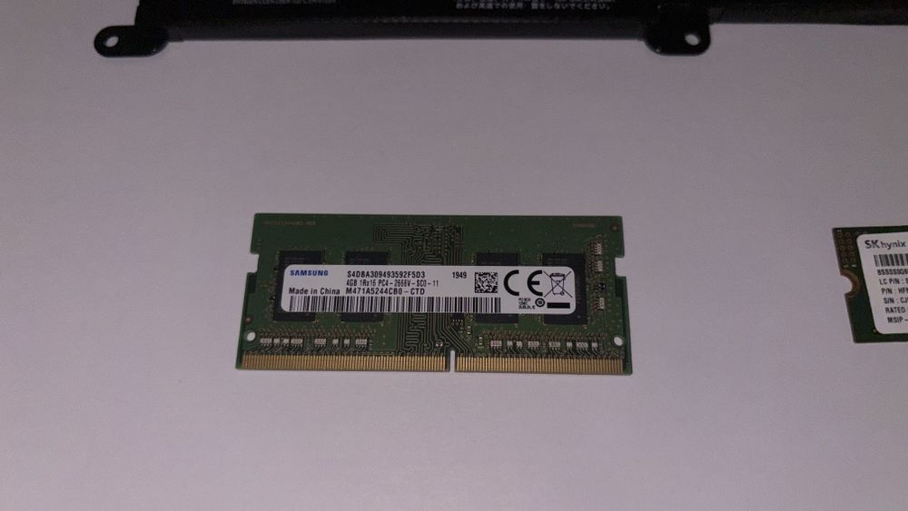 RAM Samsung, 4GB, DDR4, 2666MHz