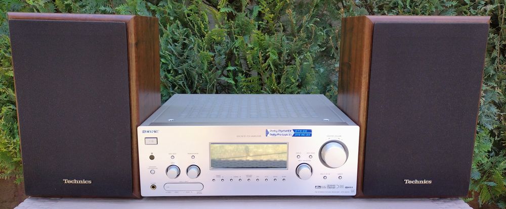 Vând boxe Technics și receiver Sony