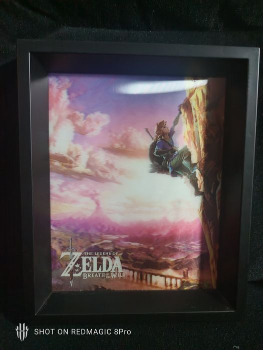 Tablou 3d Zelda Breath of the Wild