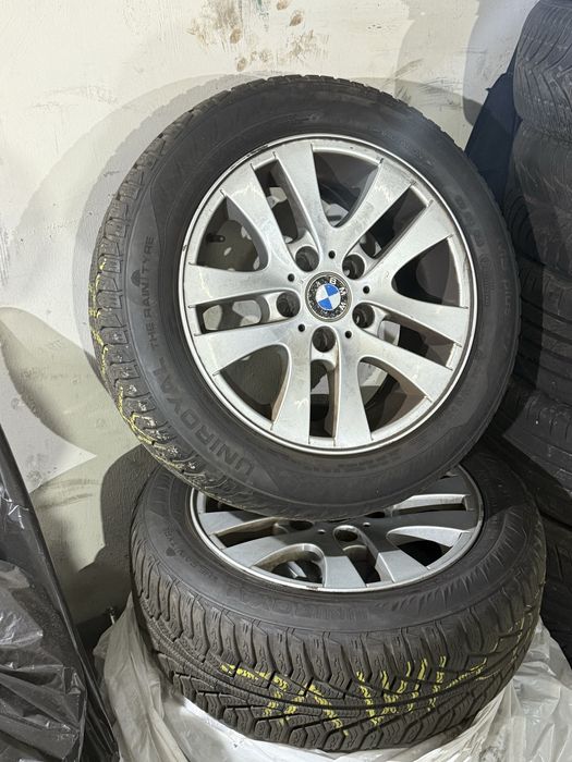 Vand jante+Cauciucuri iarnă Bmw seria 3  205 55 16