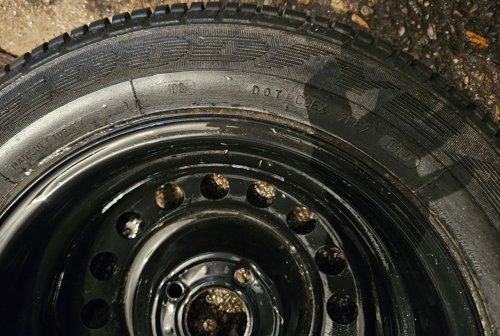 Roata completa 14'' Renault(geanta + cauciuc) 175 65 14