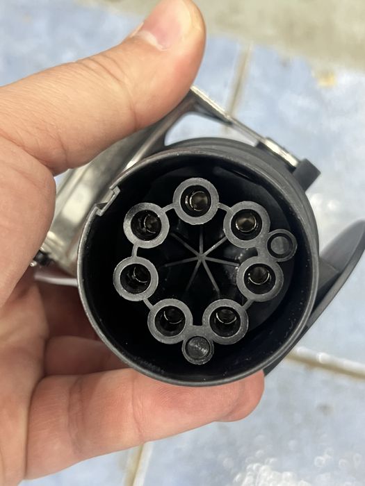 Cablu electric remorca spiralat EBS 7P