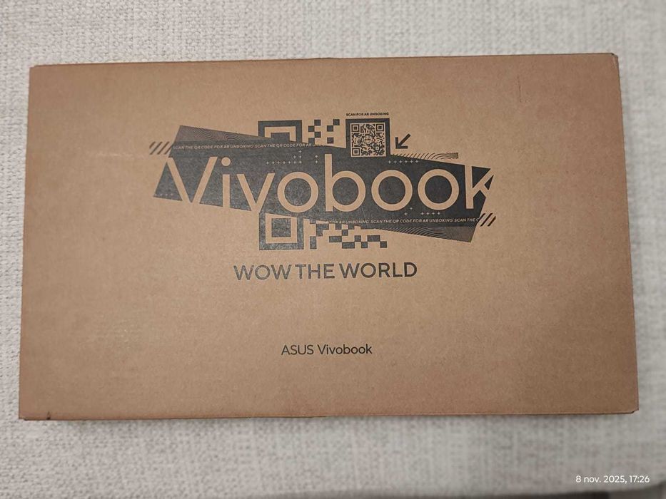 Laptop ASUS Vivobook, display 15,6'', sigilat, garantie 2 ani, 1,63kg